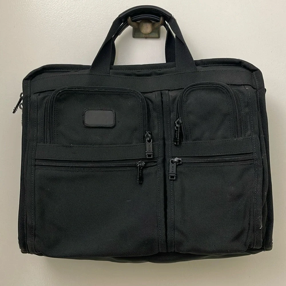 Tumi Alpha Expandable Laptop Bag in Black